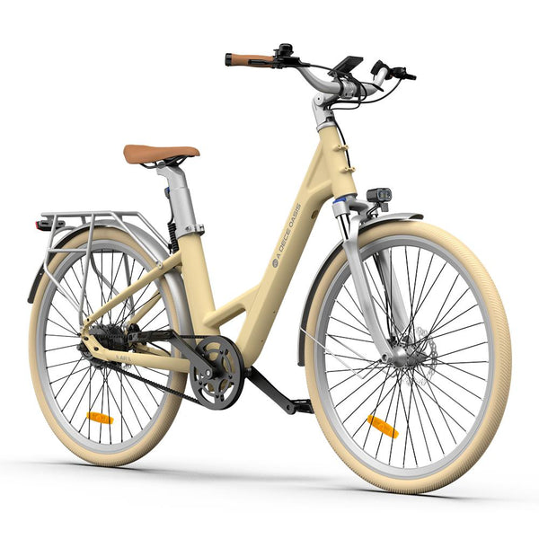 ADO Air 28 All-Rounder Urban Electric Bike Light Yellow Hellgelb Amarillo claro Giallo chiaro Licht geel Jaune clair