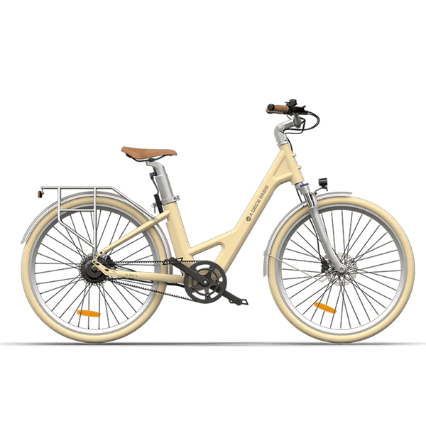 ADO Air 28 All-Rounder Urban Electric Bike Light Yellow Hellgelb Amarillo claro Giallo chiaro Licht geel Jaune clair
