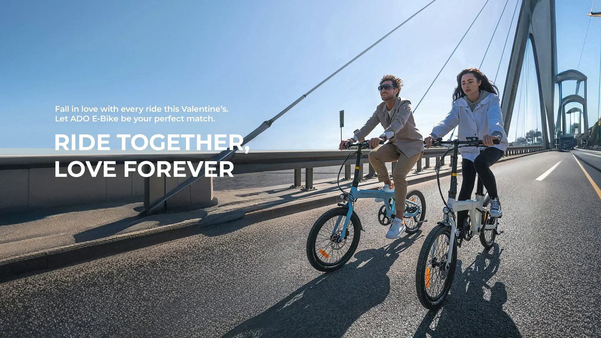 Green Travel, Romantic Valentine’s Day — Gift Your Loved One an Electric Bike