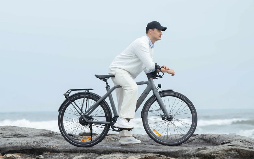 Electric bike with 3 speed automatic transmission ADO e-bike