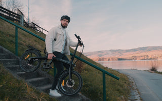 ADO Air Carbon electric bike with Anti-Theft Built-in GPS and smart locks