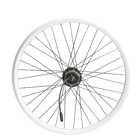 AIR 28 Rear wheel set silver (28-inch MIVICE with flywheel)