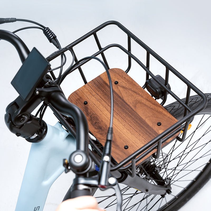 ADO AIR28 E-Bike Front Basket Black Zwart Nero Noir Schwarz Negro