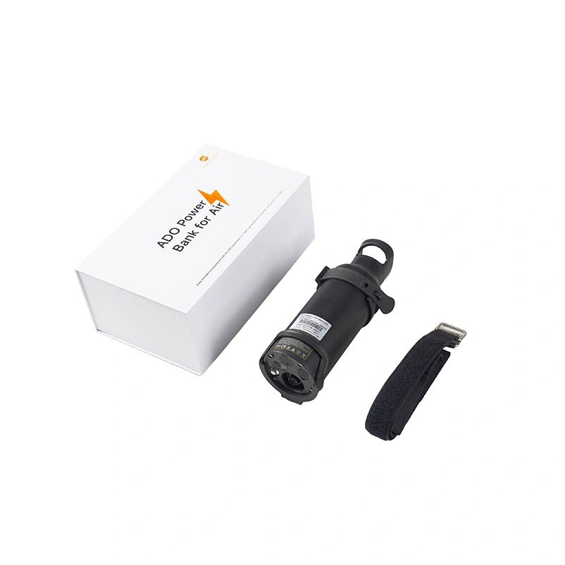 ADO Air Power Bank with battery and accessorie