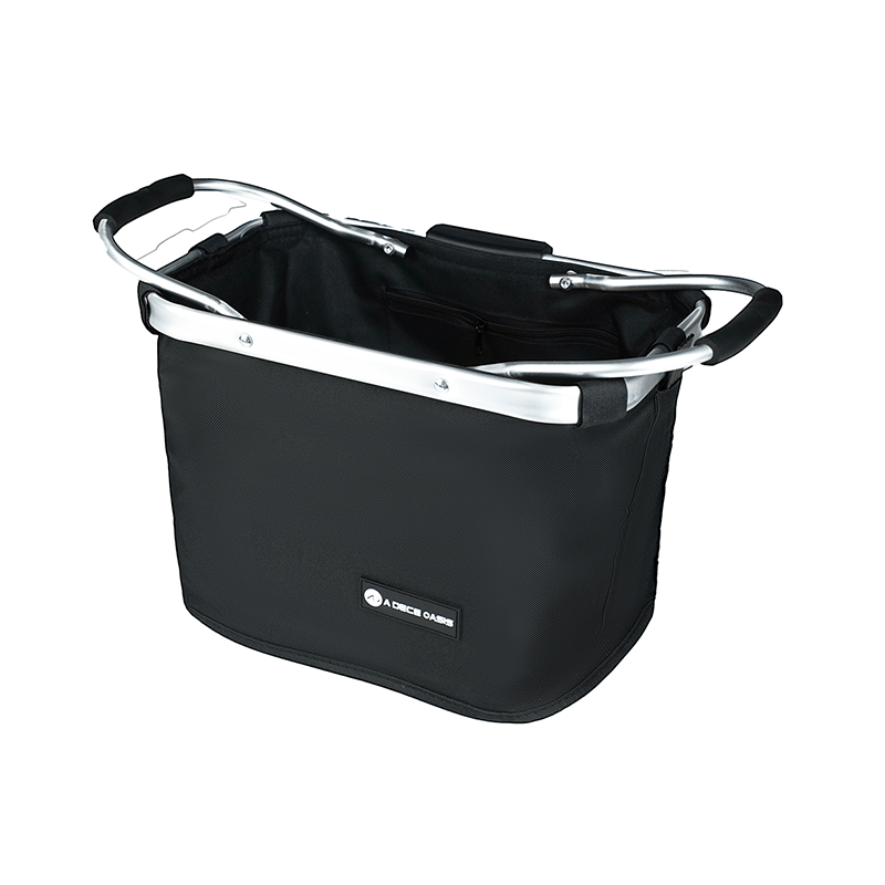 ADO Basket Bag Laura Black e-bike accessory large capacity