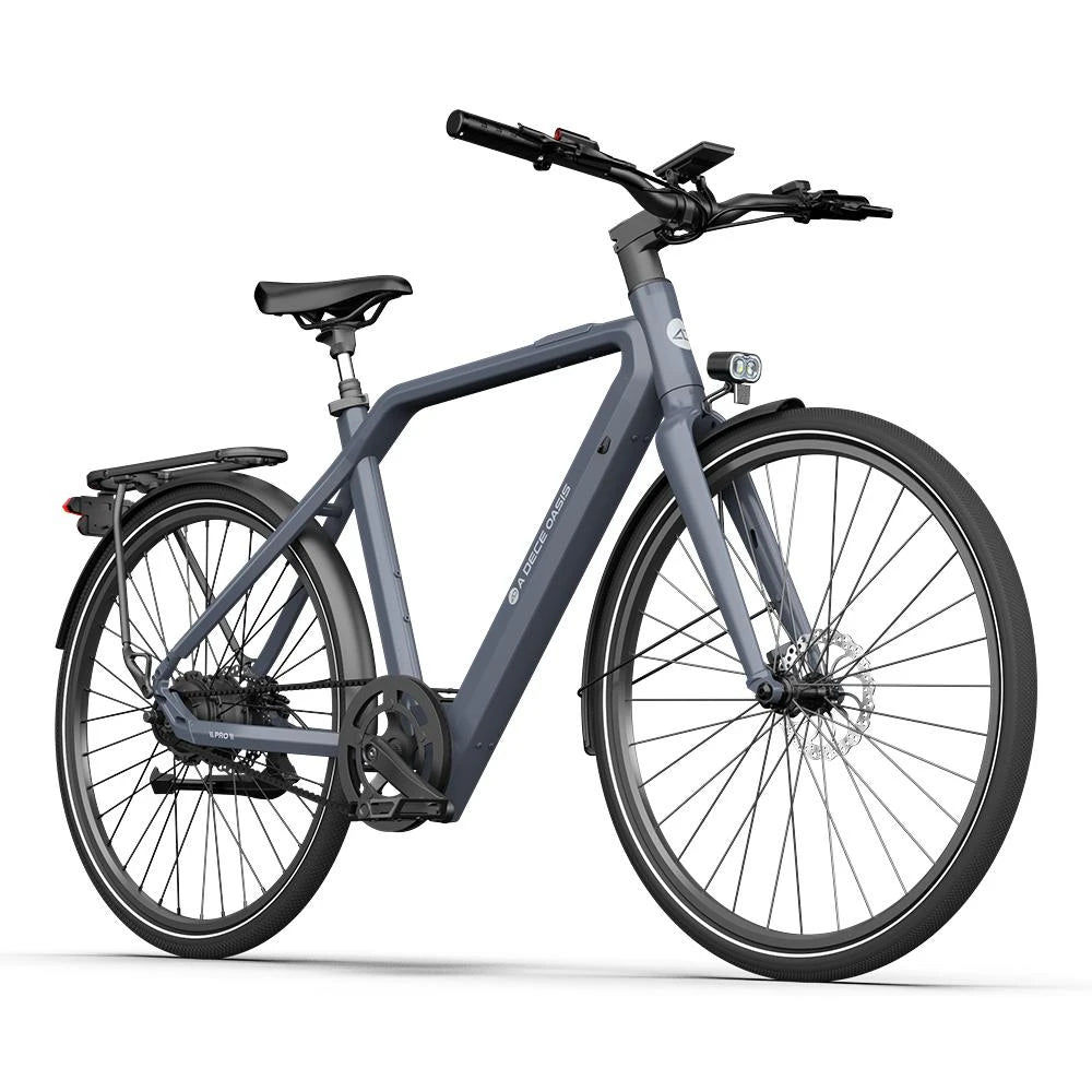 ADO Air 30 Pro Ultra AutoShift Motor City Electric Bike
Meteor Gray Vert givre Verde gelo Vorstgroen Verde gelo
Air 30 Pro (2-Speed) 