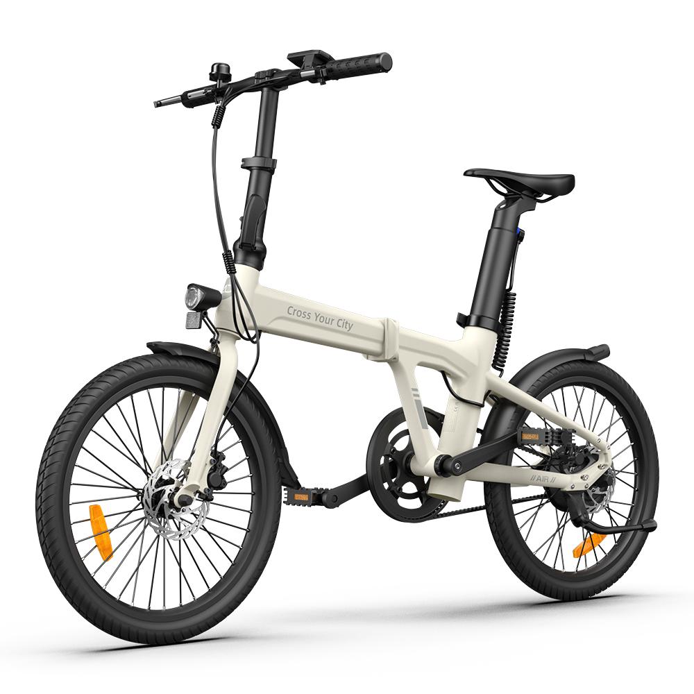Air 20 folding ebike ivory white uk folding bike Ivory White