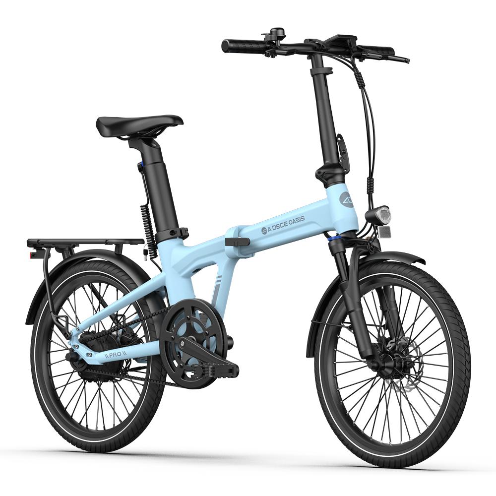 ADO Air 20 Pro Folding Electric Bike Blue Bleu Blau Azul Blauw