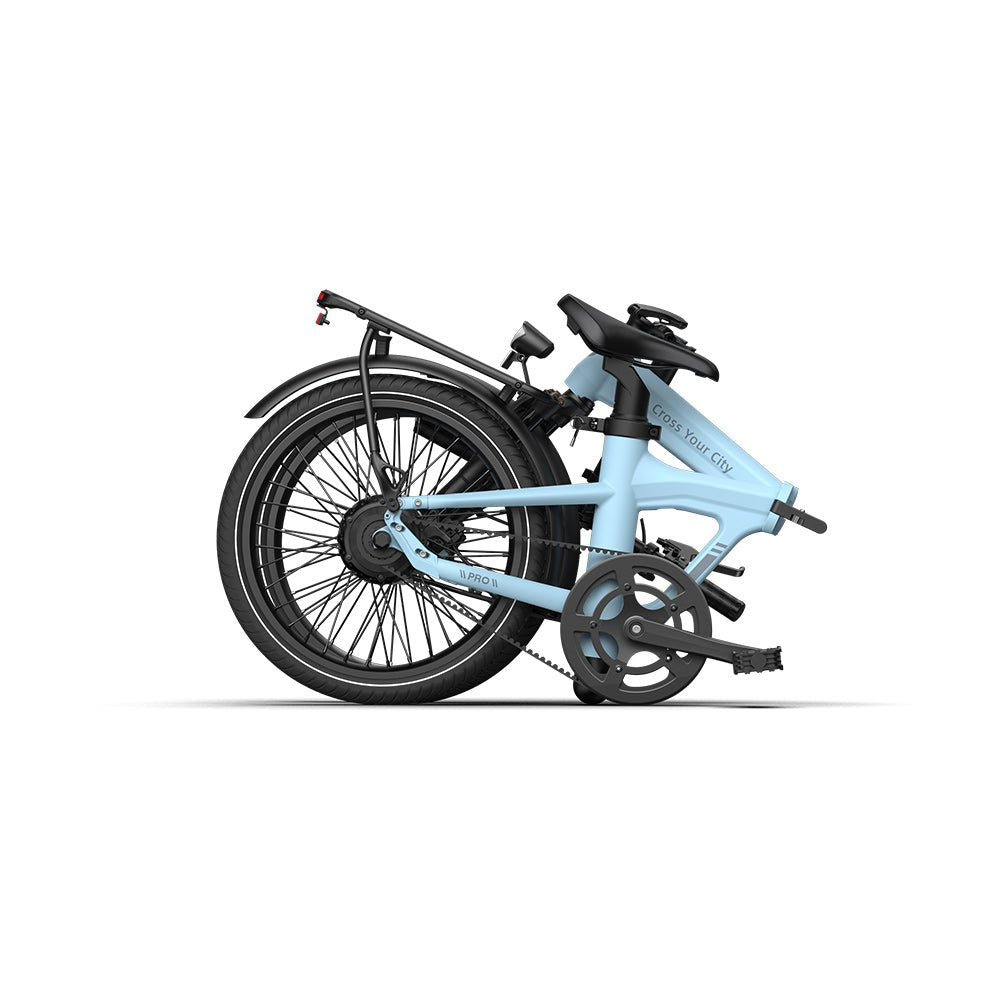 ADO Air 20 Pro Folding Electric Bike Blue Bleu Blau Azul Blauw