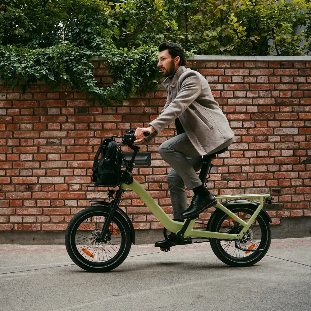 Moonlight Grey ADO Air One Pro All-in-One Family Electric Bike Morning Dew