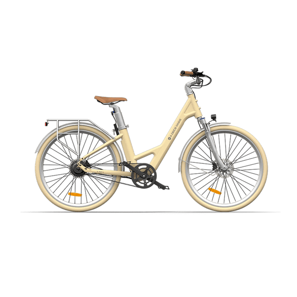 ADO Air 28 All-Rounder Urban Electric Bike Light Yellow Hellgelb Amarillo claro Giallo chiaro Licht geel  Jaune clair