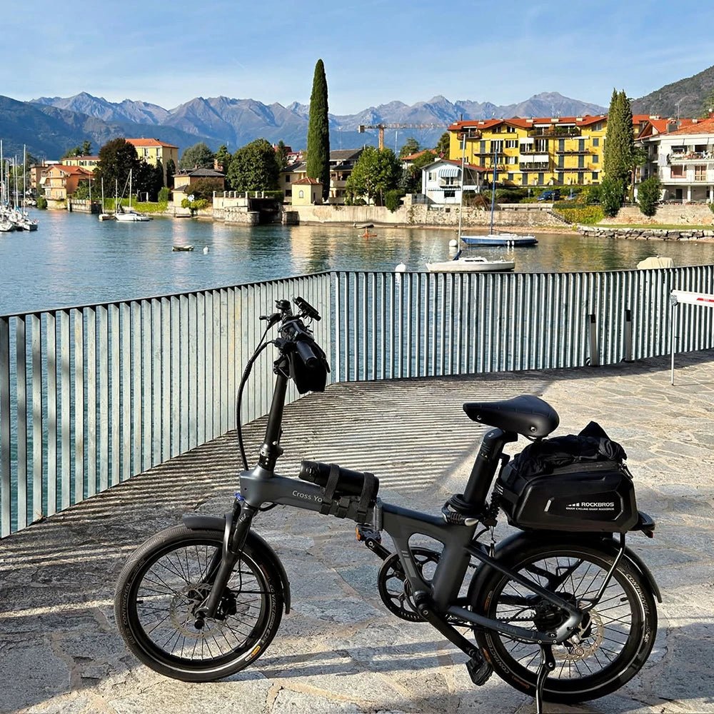 ebike trip with power bank